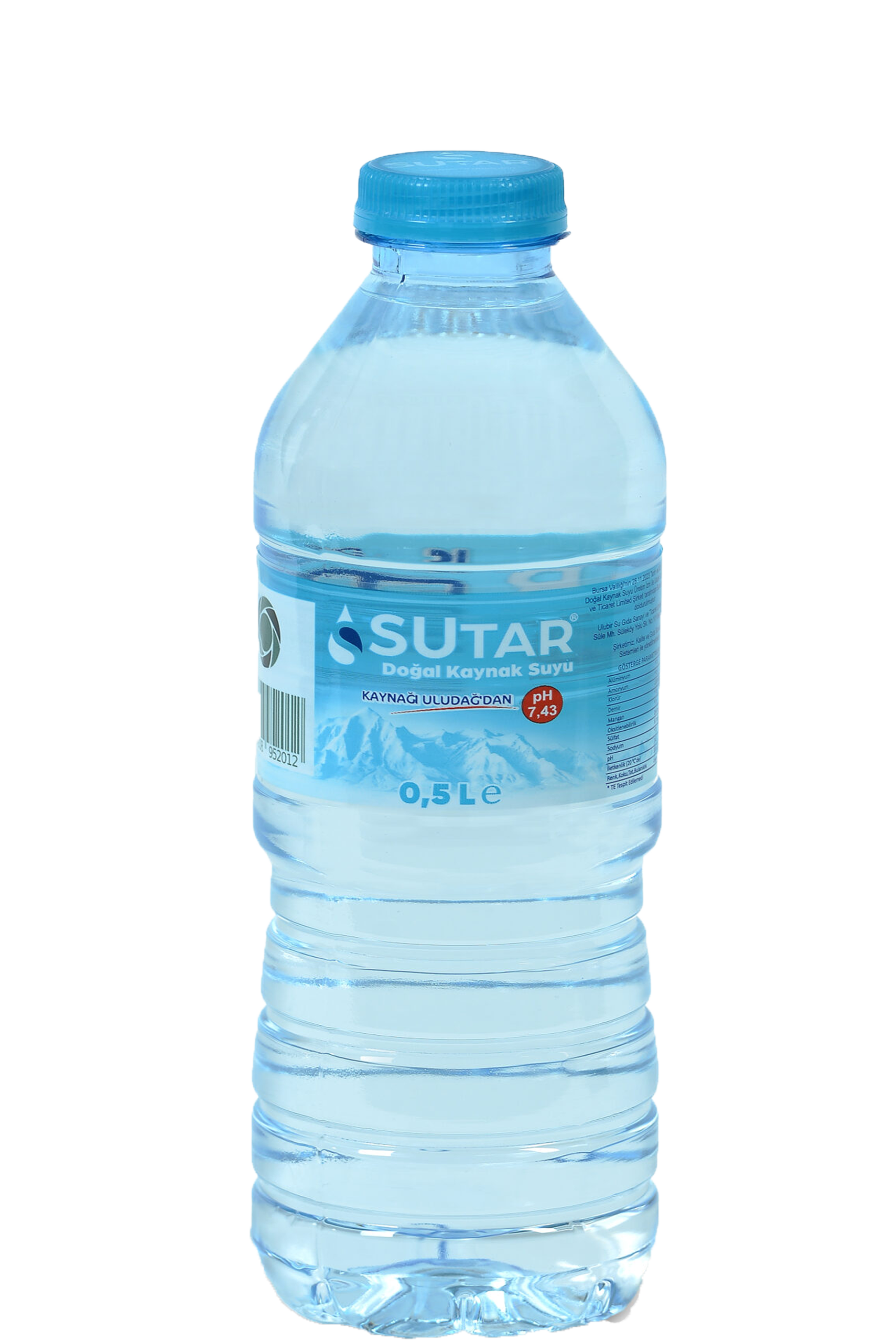 Sutar 0,5 L Doğal Kaynak Suyu