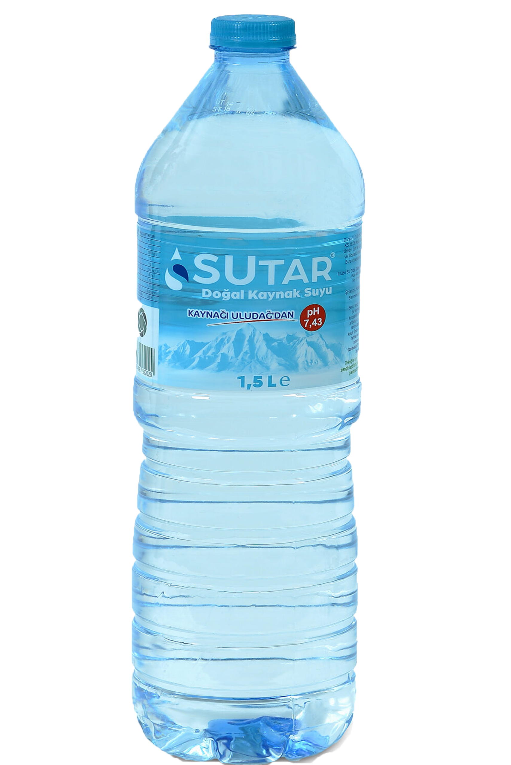 Sutar 1,5 L Doğal Kaynak Suyu